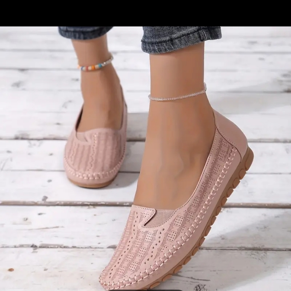 Women's Pink Loafers